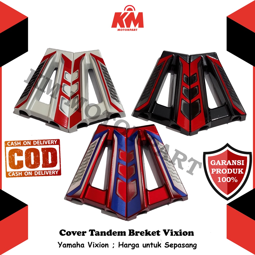 Cover Tandem Vixion Old New Breket Tutup Footstep Vixion NVL NVA