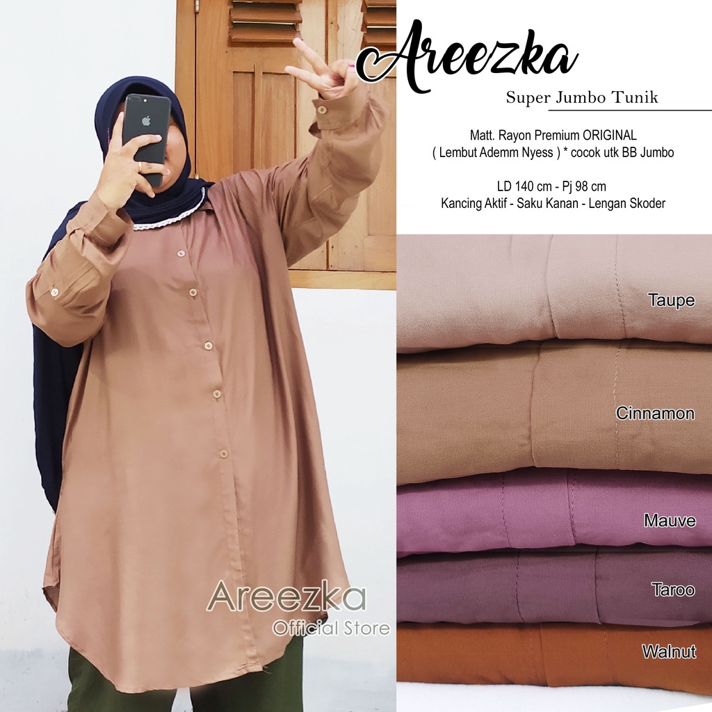 FISA TUNIK RAYON FULL KANCING