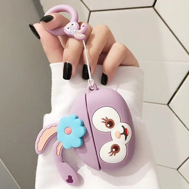 Airpods 1/2 - PRO 3D Case Karakter Kartun Bahan Silikon 1-20-No. 2