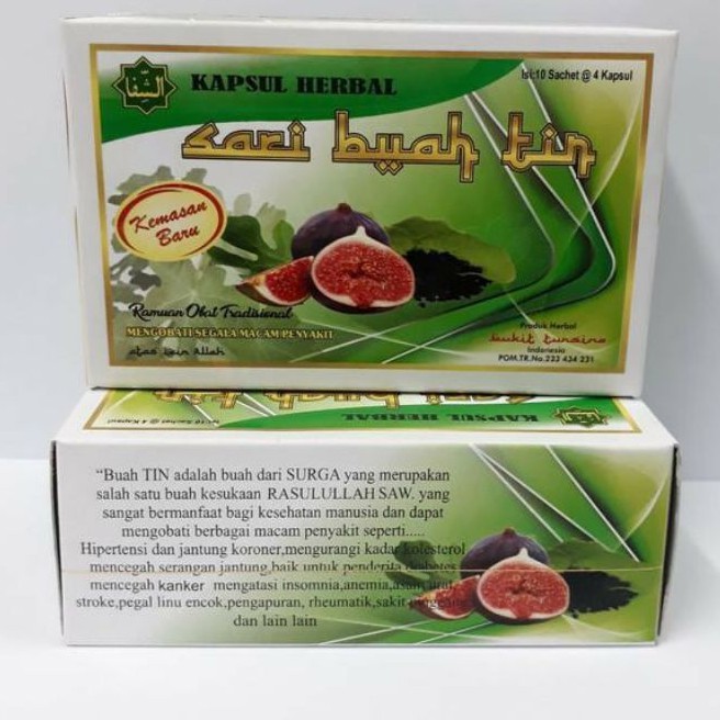 Jual Kapsul Sari Buah Tin Original Buah Surga Herbal Segala Penyakit Kota Surabaya Lapak Barokah Tokopedia