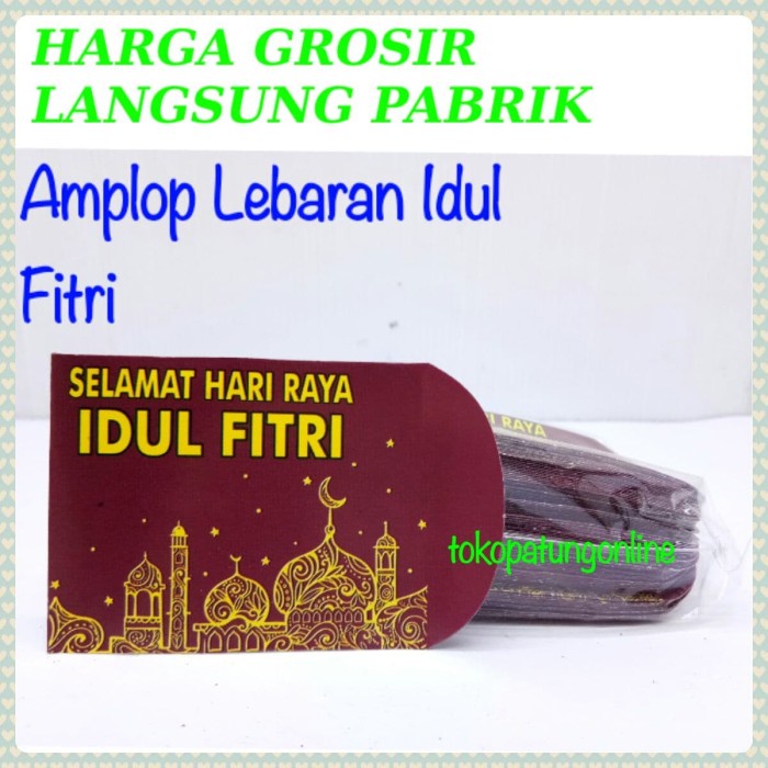 

MENYURAT-SURAT- AMPLOP LEBARAN IDUL FITRI MURAH GROSIR - SIZE S 6X9 -SURAT-MENYURAT.