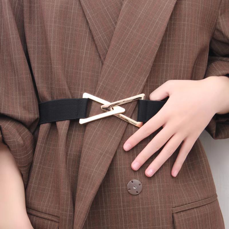 (Hello Girl) YD18 Ikat Pinggang Wanita Polos Thin Belt Korea Import