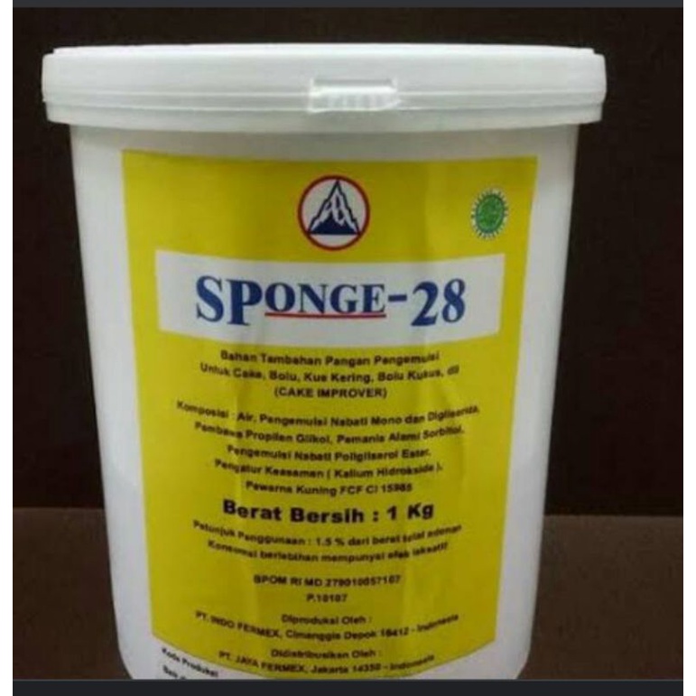 

SP SPONGE 28 1KG REPACK(KEMASAN PLASTIK)