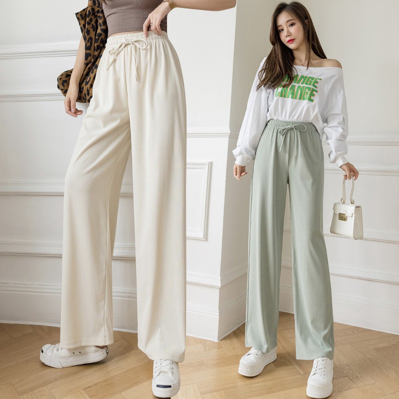 Suhao Ready Korean Women Wide Leg Pants C533 bt