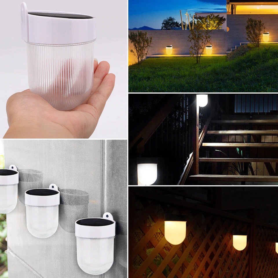 Lampu Teras / Lampu Tenaga Surya/ Lampu Taman Solar Cell 2 in 1 LD002