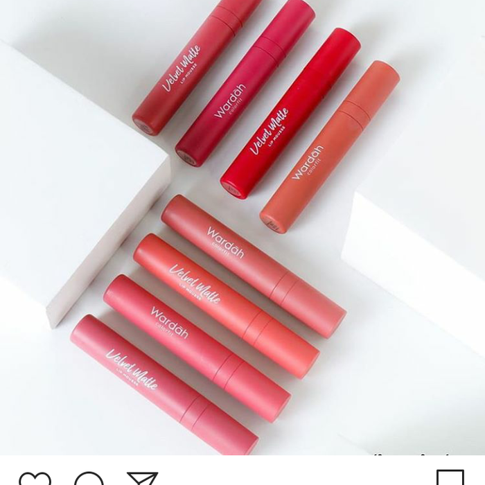 Wardah lipstik Colorfit Velvet Matte Lip Mousse