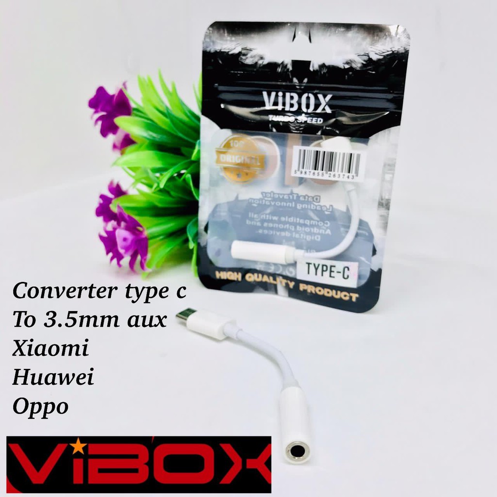 CABEL AUX VIBOX TYPE C Audio Kabel Jack 3.5mm Adapter audio