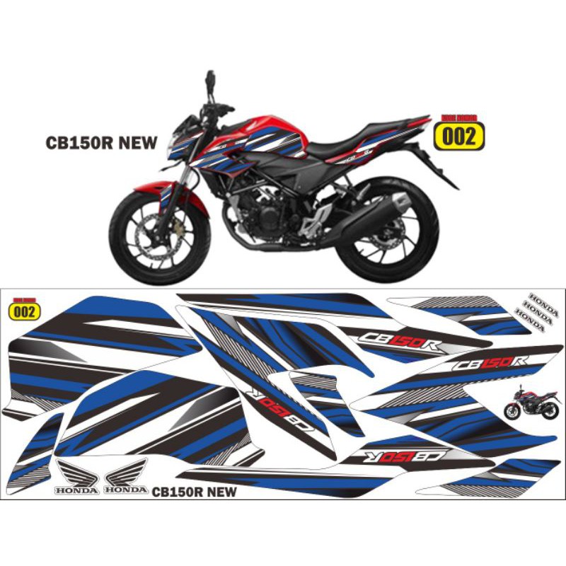 striping cb150r new / decal cb / sticker cb150r / stiker cb