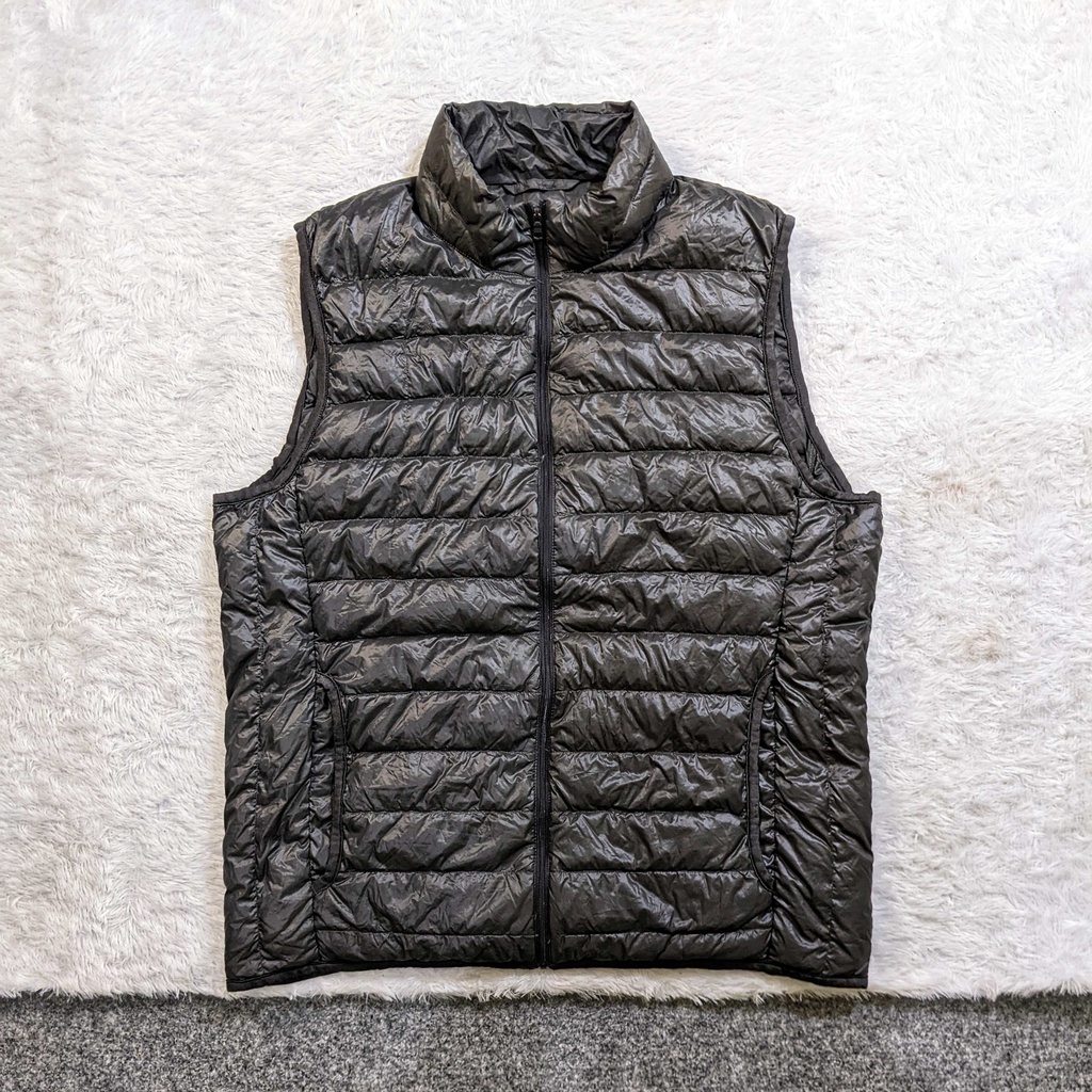 261 - Rompi Vest Uniqlo Ultralight Down Bulu Angsa Bulang Outdoor Sport Hiking Winter Musim Dingin S
