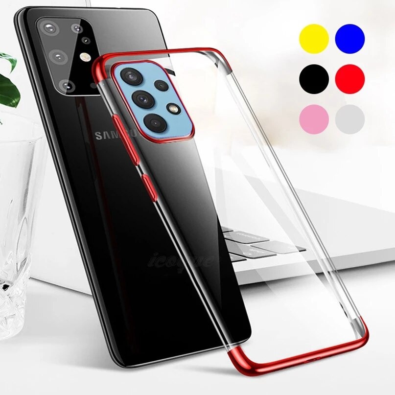Case Samsung Galaxy A32 2021 Case Plating Premium Softcase
