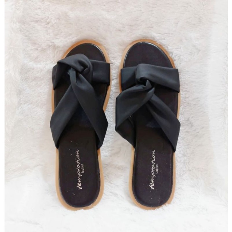 [SALE] SLOP SANDAL FLATS KS2041 IQ #Realstock