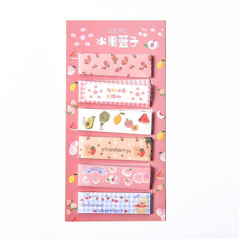 

Sticky Notes Stick It Memo It Note Notes Tempel Lucu Imut Set Buah 890