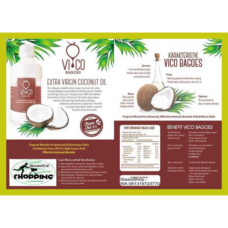 

Obat Herbal- Vico Bagoes Virgin Coconut Oil Vco Minyak Kelapa 350 6Eruio46-