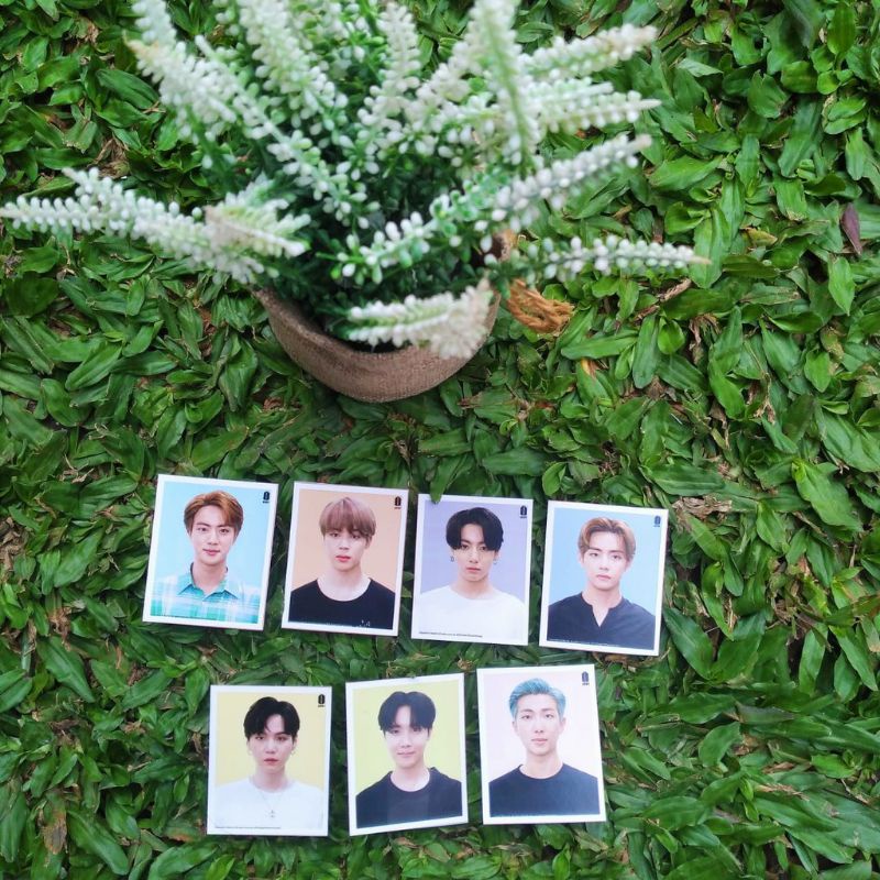 PC BTS 1 PAKET / FOTO NIKAH BTS / PHOTOCARD BTS