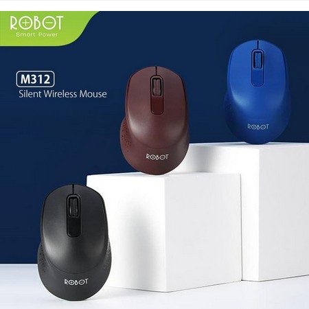 OBOT Mouse Wireless M312 2.4G Silent Key 1600DPI 500Hz Garansi Resmi 1 Tahun