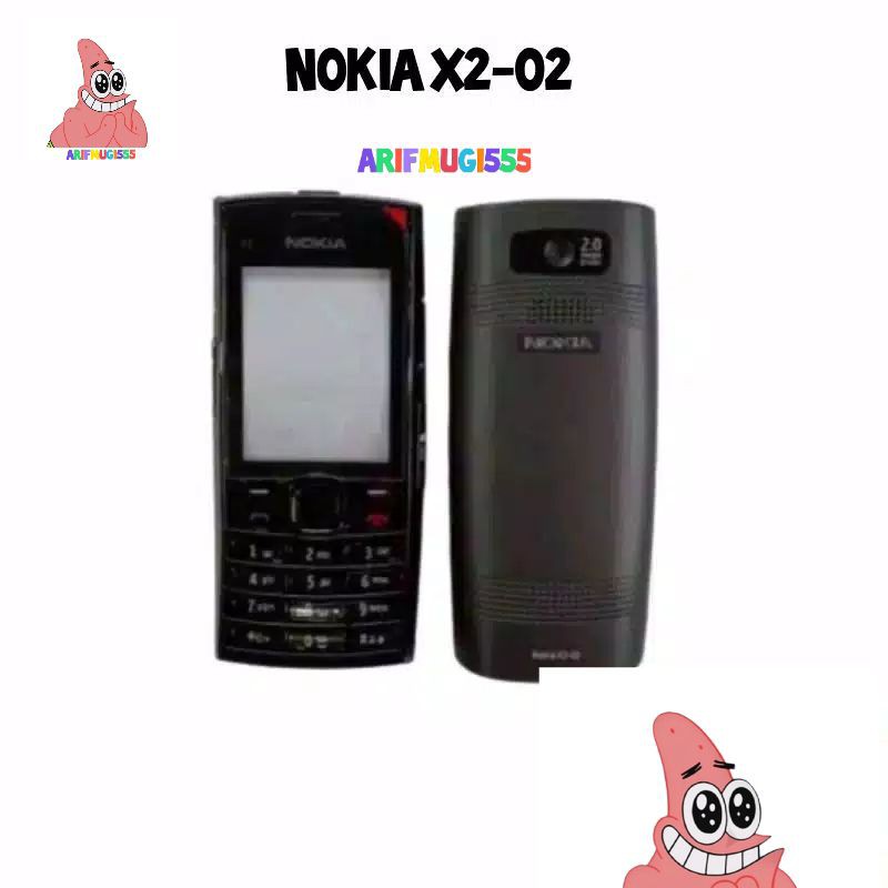 KESING CASING CESING NOKIA X2-02 X202 DEPAN BELAKANG