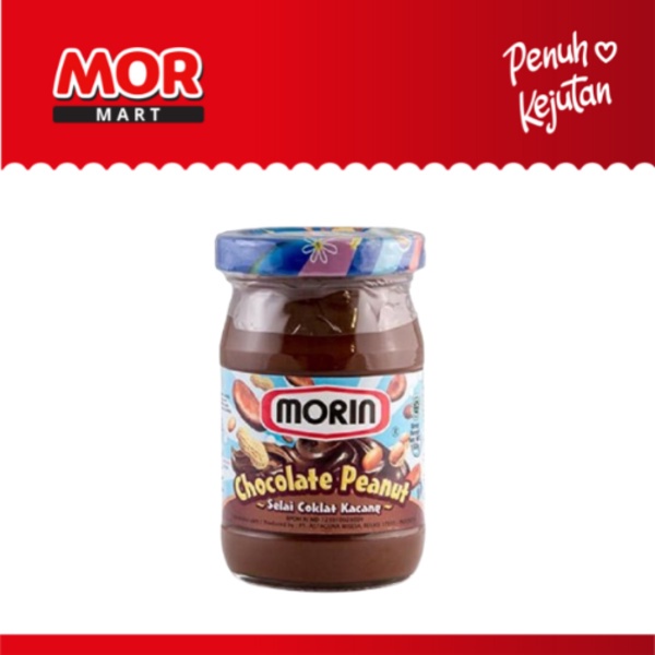 

MORIN Chocolate Peanut Jam Selai Coklat Kacang 150 gr