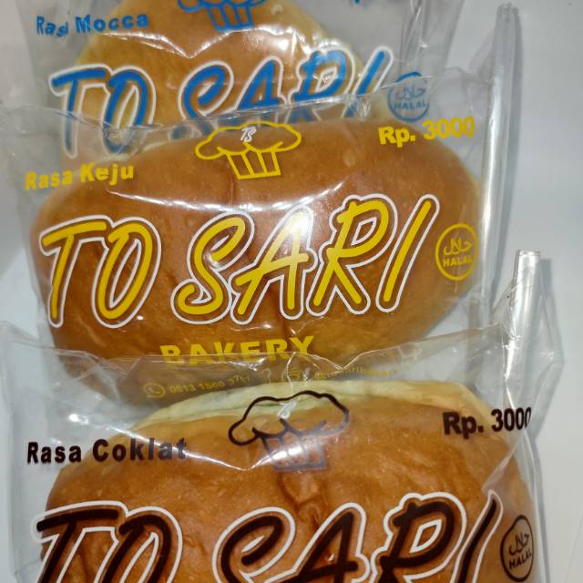 

Roti Cokelat Keju Mocca Manis Tosari Bakery