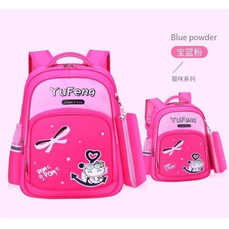 Yufeng Ransel Anak Tahan Air Tas Sekolah Anak Tas Primay Sekolah Ransel untuk Girls Mochila Infantil