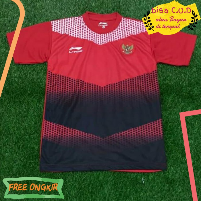 [COD]993 JERSEY BAJU KAOS OBLONG POLOS PRIA WANITA FUTSAL INDONESIA HOME OFFICIAL LINING GRADE ORI
