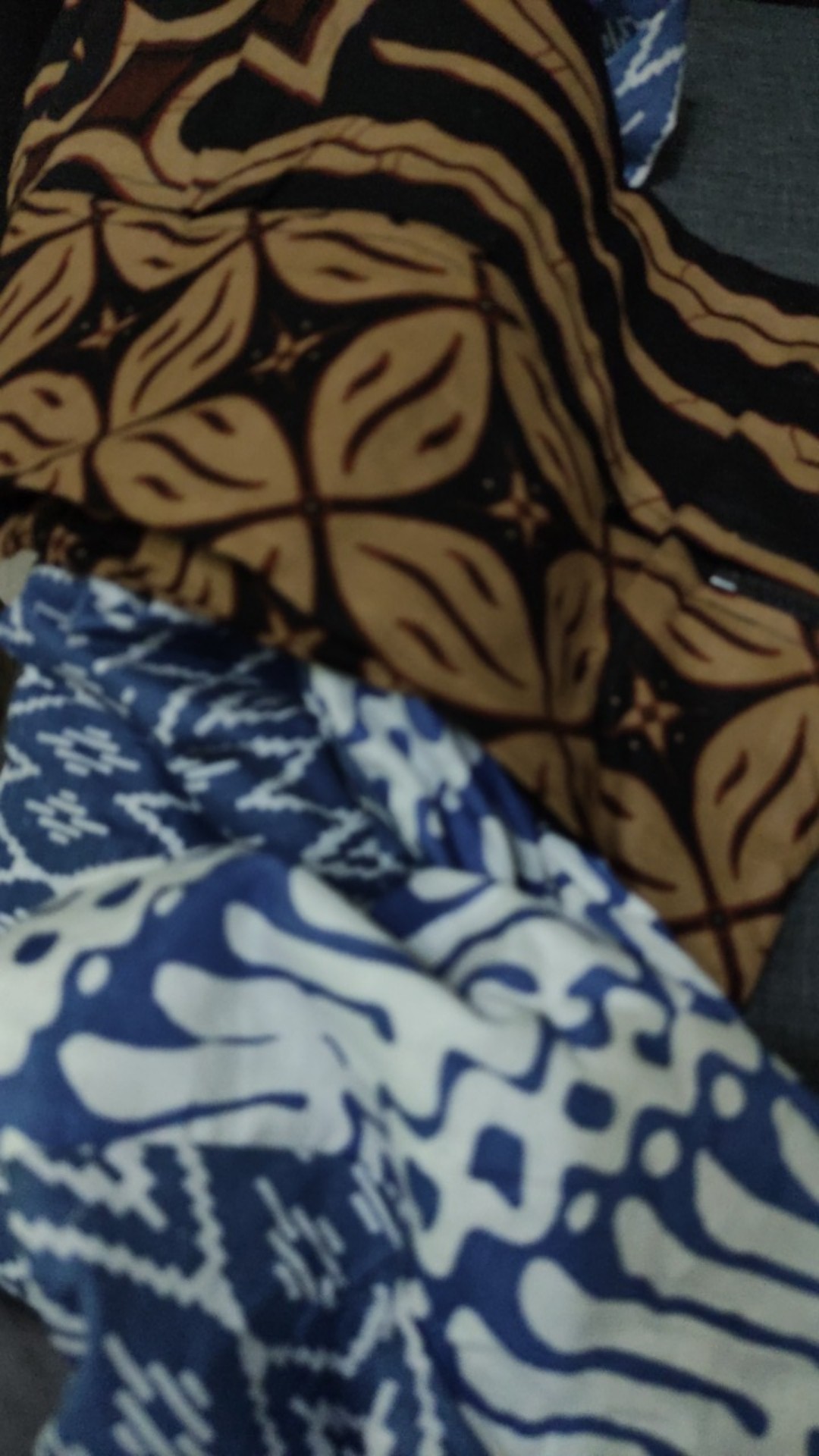 Tunic Zipper Seling Genes Tunik Seling Parang Kawung Batik Busui Friendly Seragam Tunik Batik