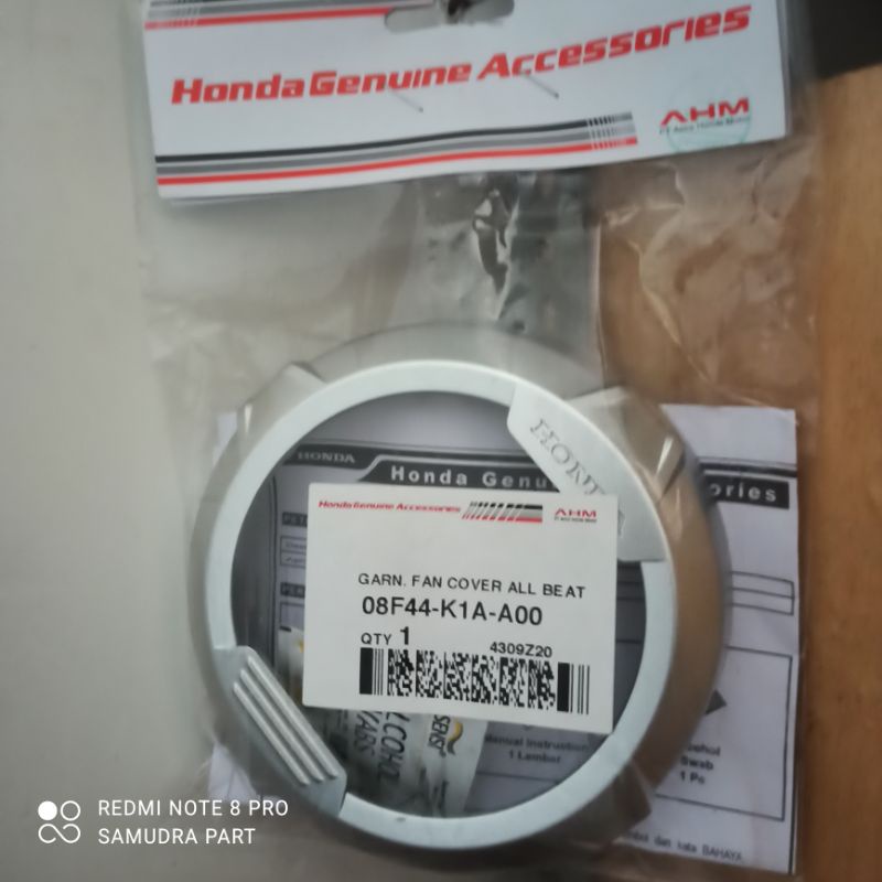 Garnish Cover Kipas Beat Deluxe beat street Genio original