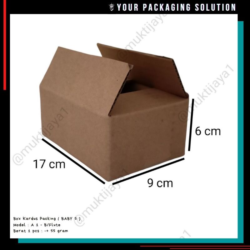 

Box Baby 5 • 17x9x6cm • Kotak/Kardus/Karton