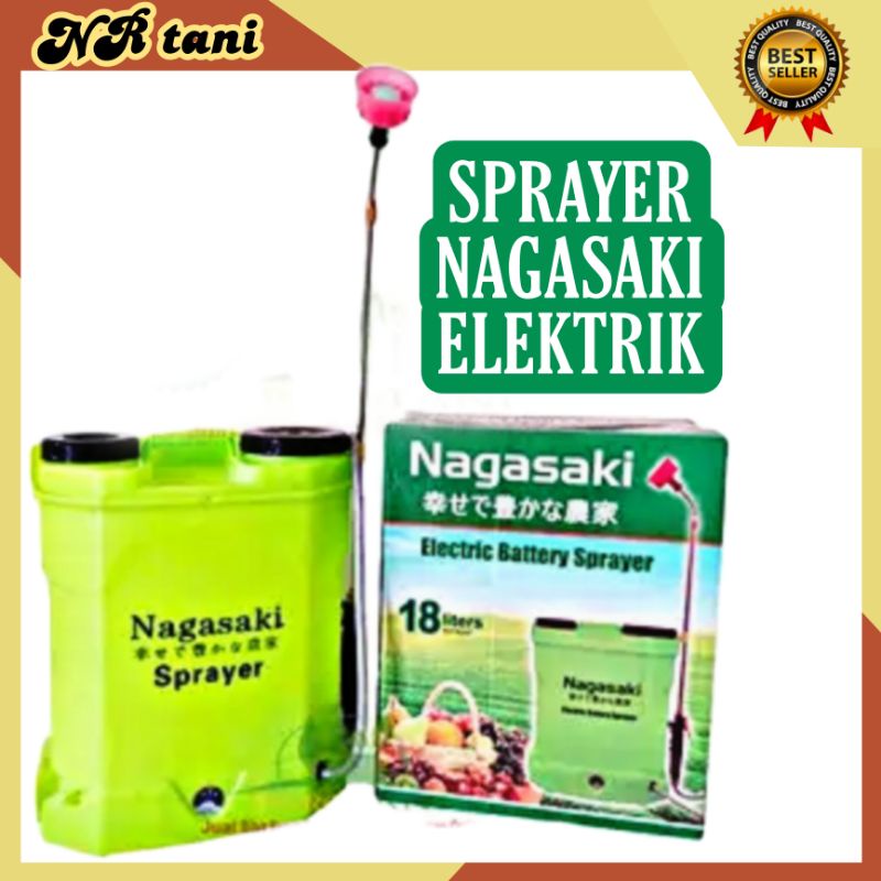 SPRAYER ELEKTRIK NAGASAKI 16 LITER- TANKI SEMPROT ELEKTRIK/ SPRAYER ELEKTRIK NAGASAKI/ SPRAYER NAGASAKI/ CBA SWAN YOTO