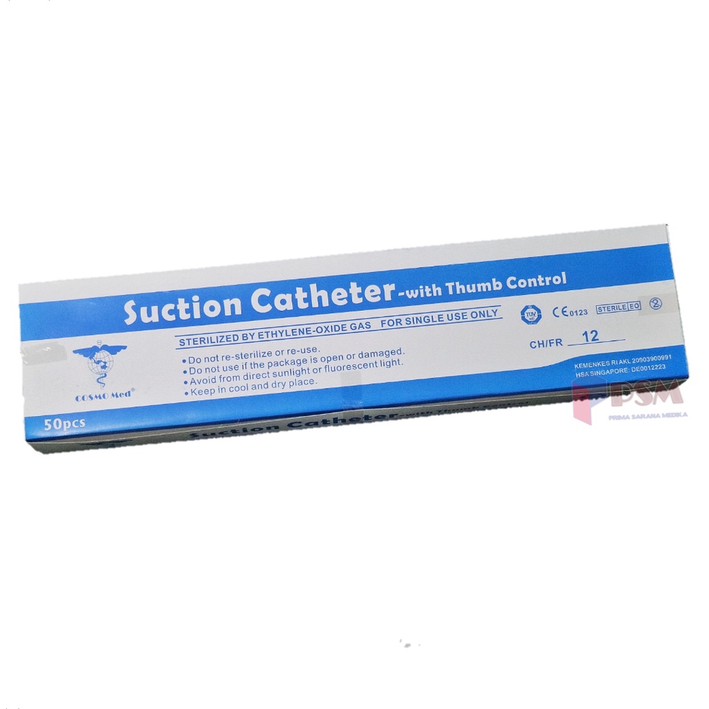 Selang Suction Catheter Cateter CosmoMed