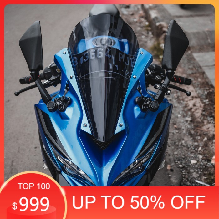 Visor Windshield  windshield Visor ZX25 ZX25R by Drake - Long