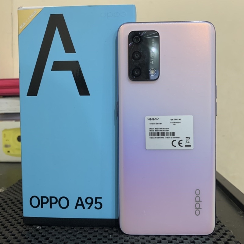 oppo A95 ram 8gb internal 128gb ( second )