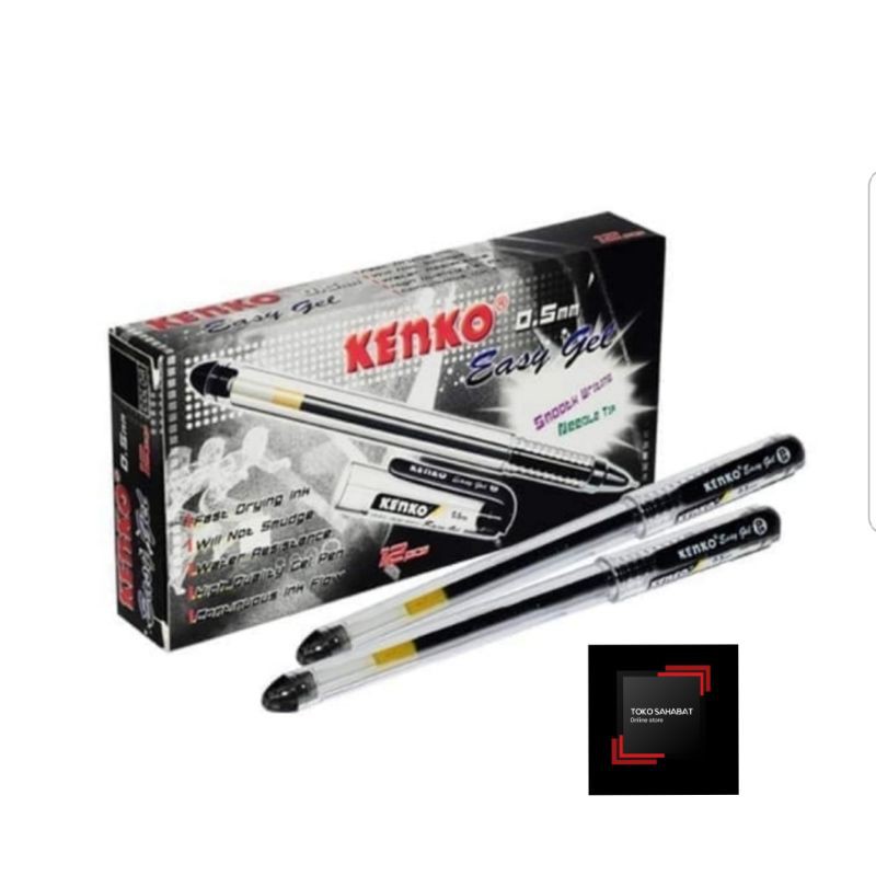 PULPEN KENKO EASY GEL 0.5/PULPEN TINTA KENKO EASY GEL O.5 MM