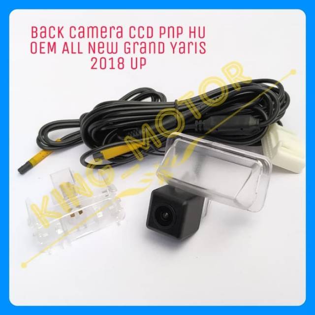 CAMERA/KAMERA MUNDUR PARKIR CCD HU OEM ALL NEW GRAND YARIS 2018 UP