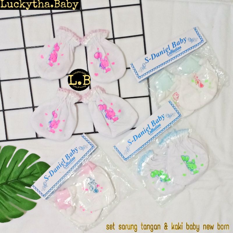 PETIT baby 1 set_Sarung tangan kaki bayi / STK BAYI / SARUNG TANGAN BAYI MURAH / STK  MURAH