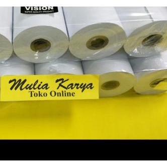 

֍ Kertas Struk Kasir 75x65 HVS / Audit Rol 75 x 65 1 ply ✽