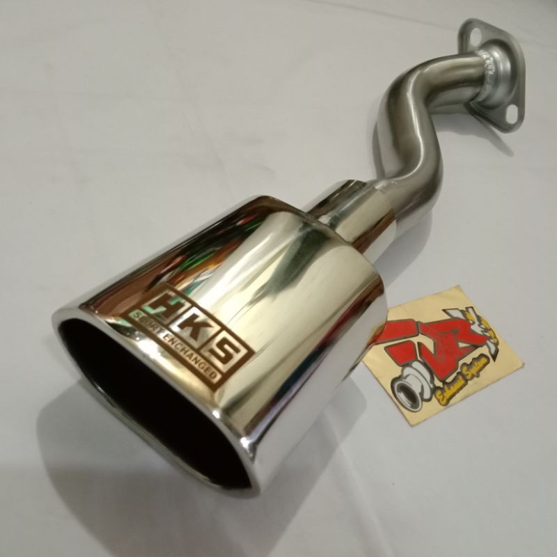 BOLT ON BRIO KNALPOT MOBIL HKS SOOUS
