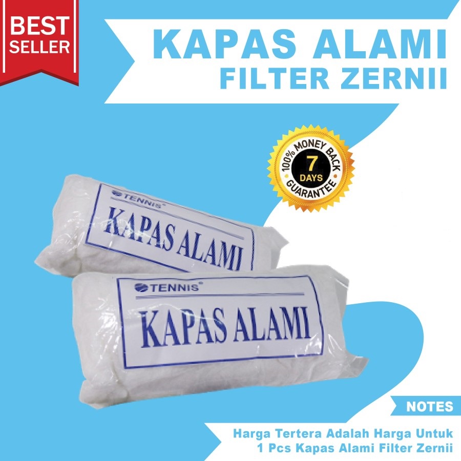 KAPAS ALAMI ZERNII WATER FILTER AIR / KAPAS ZERNI FILTER AIR