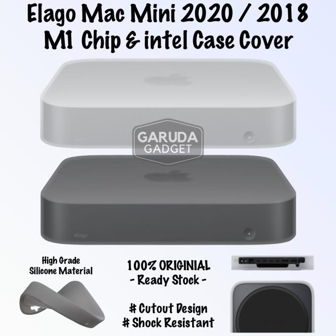 Jual Case Apple Mac Mini M1 intel 2020 2018 Elago Silicone Casing Cover