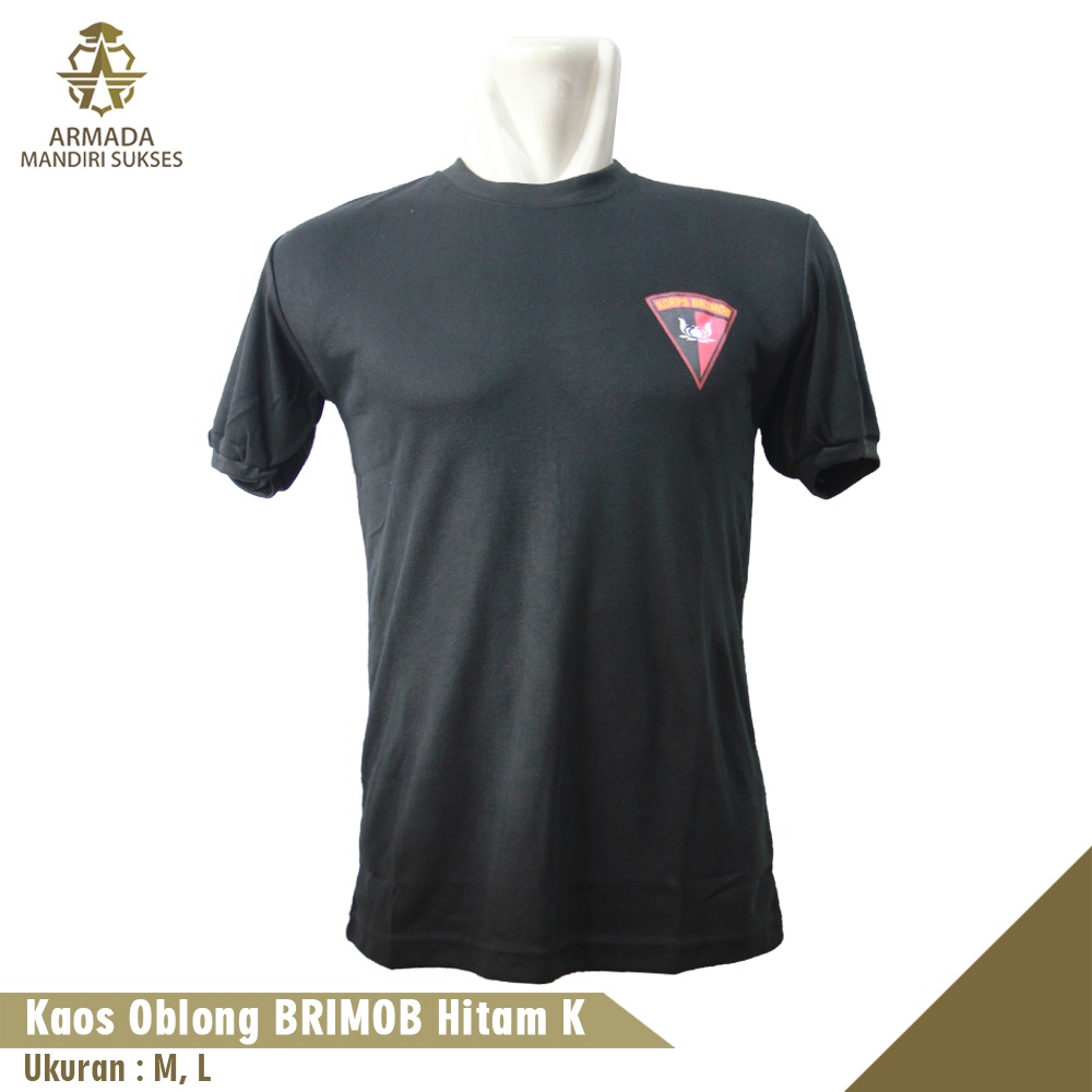 Kaos Brimob Logo - Kaos Dalam Brimob Logo