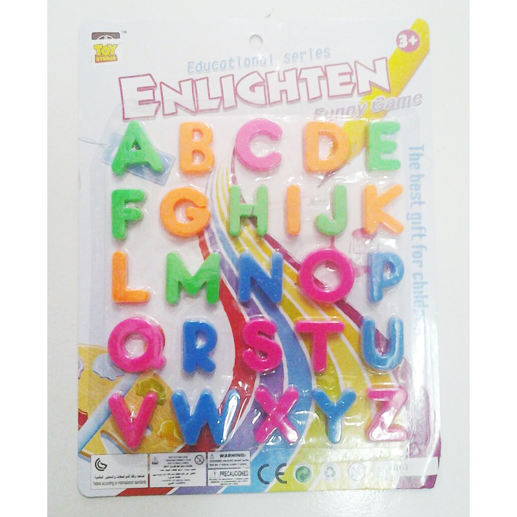 MAINAN HURUF MAGNET / ABJAD