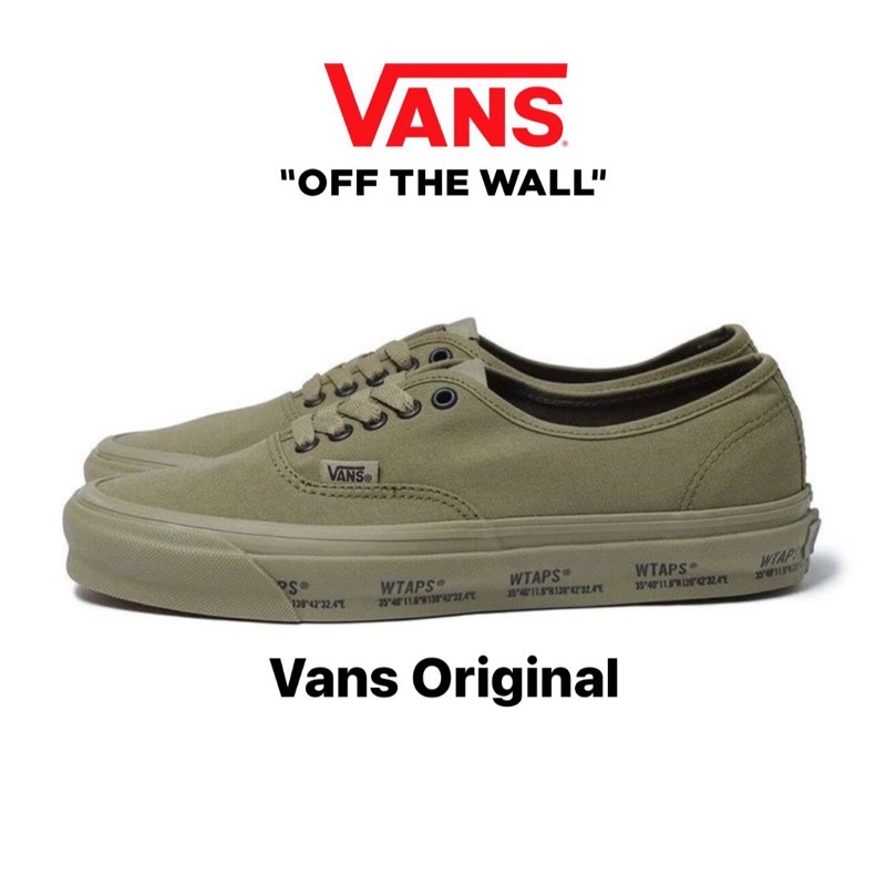 Vans Authentic Vault Og Lx WTAPS Original