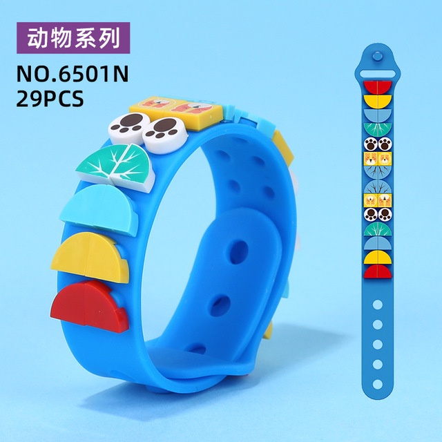 TweedyToys - Gelang Lego Dots Bracelet / Mainan Anak Balok Gelang Puzzle