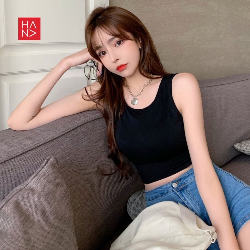 Sita Crop Tank Top Murah Atasan Wanita Murah - TT007-1