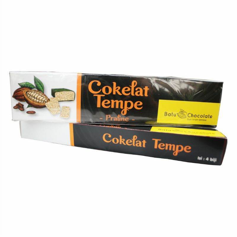 One Mandiri Sukses - Cokelat Tempe Praline &quot; Batu Chocolate &quot; Oleh-oleh khas Malang - Baty