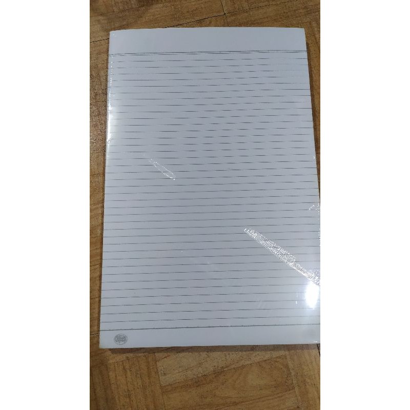 

Kertas double folio bergaris SIDU (harga 1 pak isi 100lembar)