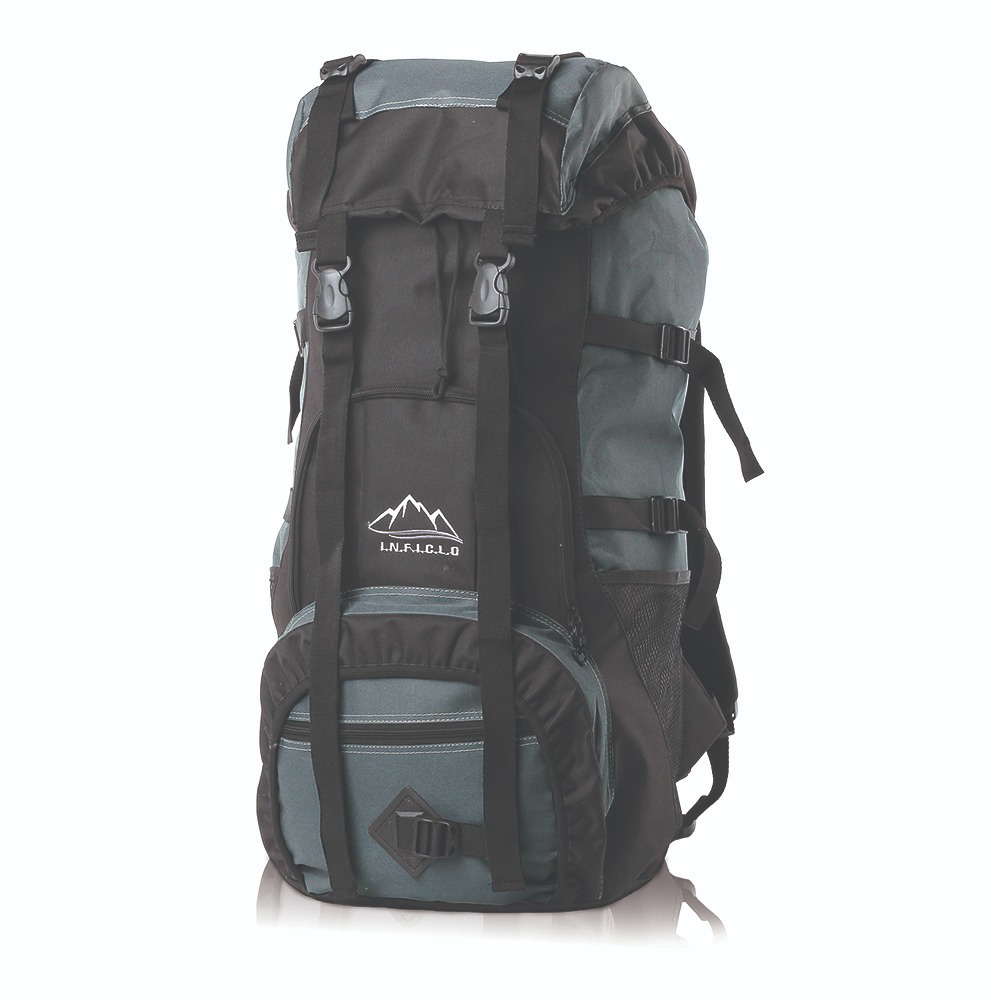 Inficlo Carier Tas Punggung Gunung 60 Liter Ransel Outdoor Backpack Pria