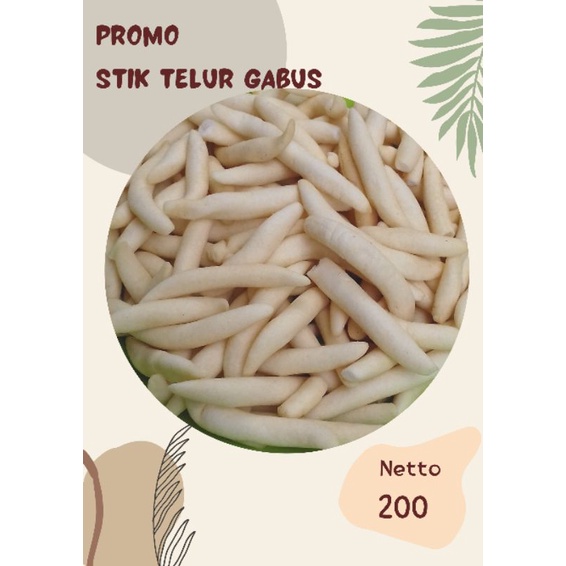 

Stik telur gabus 200 gram