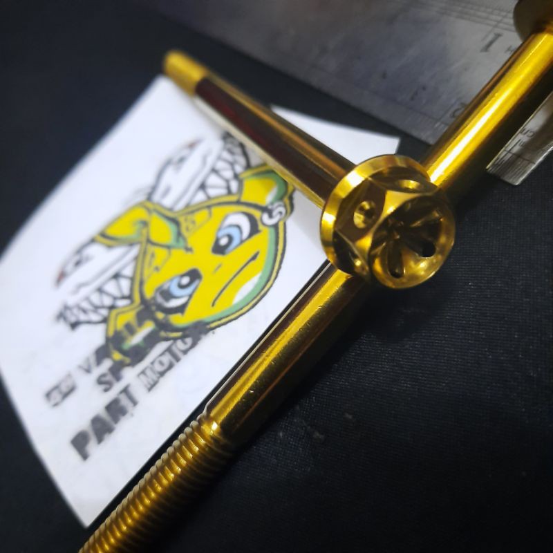 BAUT PROBOLT DRAT 12×10cm FLOWER GOLD