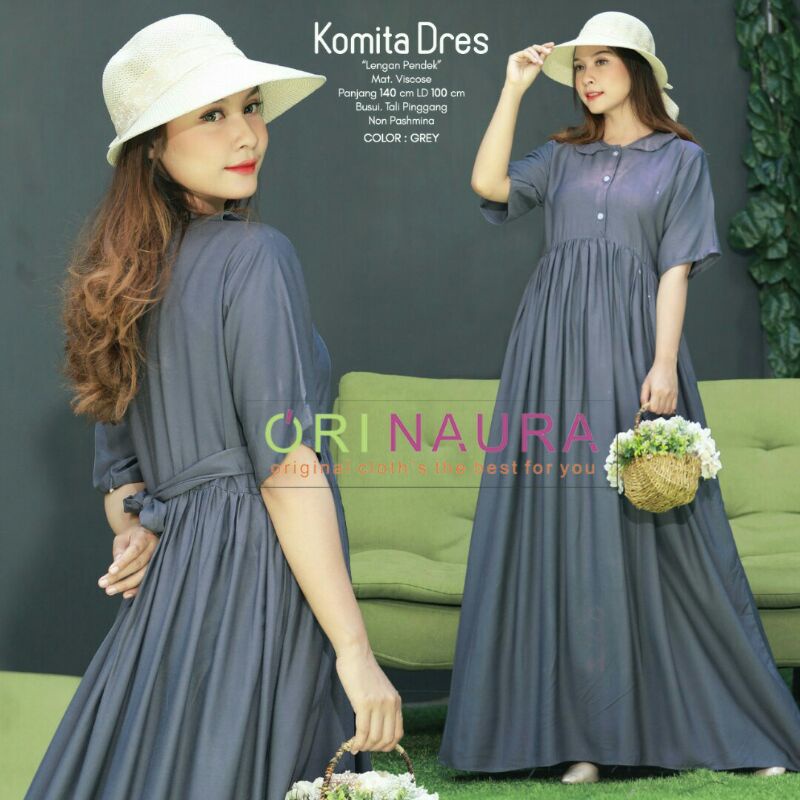 KOMITA Dress Maxi by Ori Naura