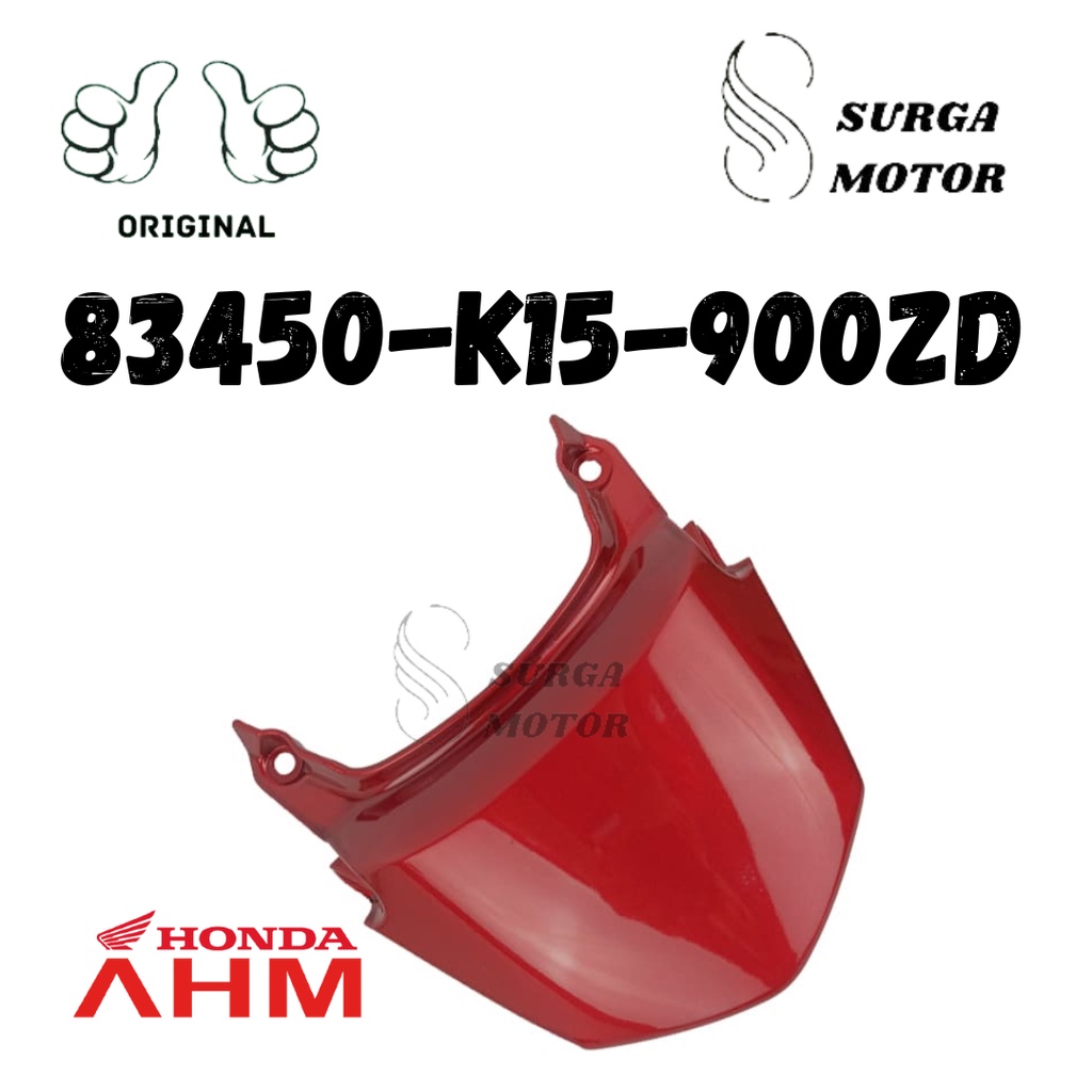 Cover Tail Sambungan Body Lampu Belakang Tengah Merah CB150R Lama StreetFire K15 2012 - 2015 Case Co